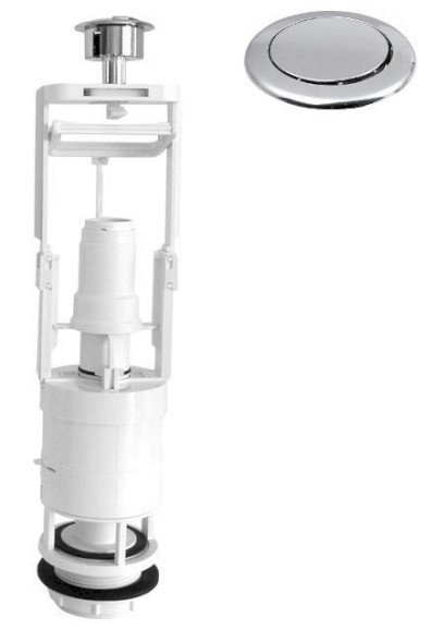 Vypouštěcí ventil, STOP tlačítko, chrom OVJC000