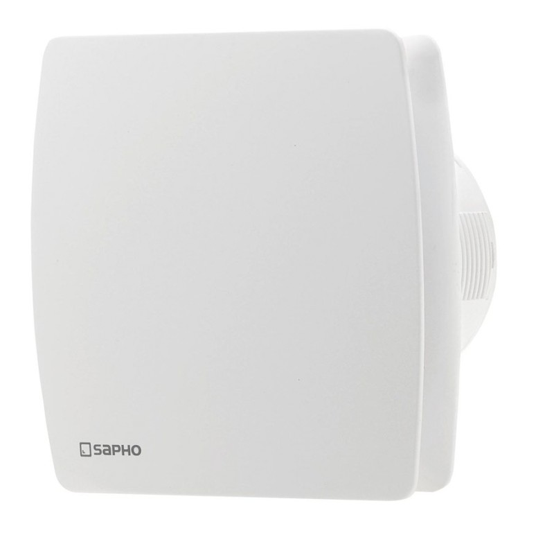 LEX koupelnový ventilátor axiální s časovačem, 15W, potrubí 100mm, bílá LX102