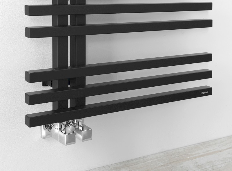 SOPHINA otopné těleso 600x1647 mm, černá mat IR704