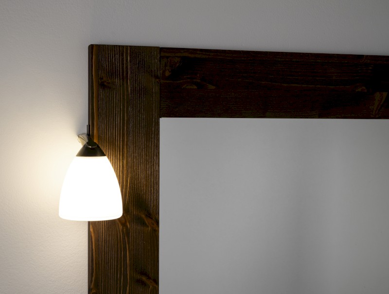 CANDELA nástěnné LED svítidlo, 4 W, 83x108x114mm, IP44, bronz E27175CI-1508