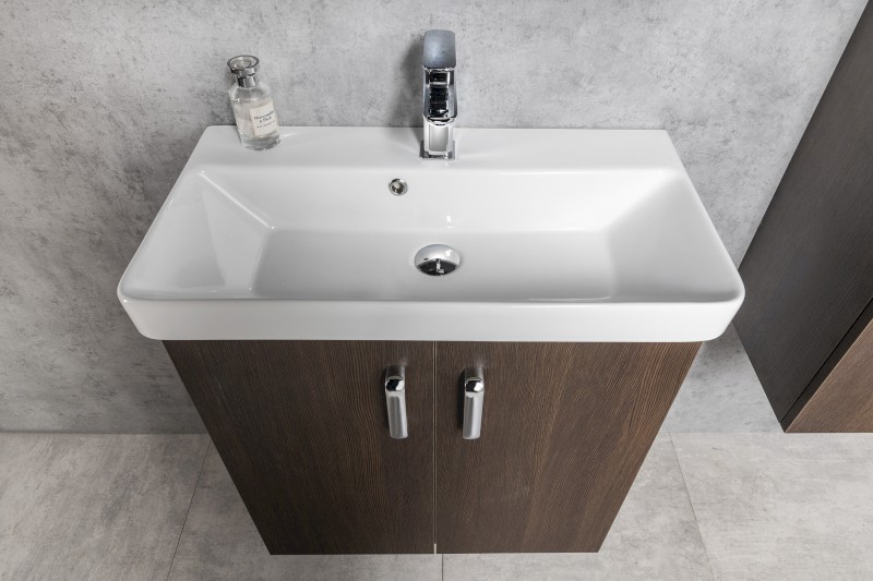 THALIE 70 keramické umyvadlo nábytkové 70x37cm, bílá TH11070