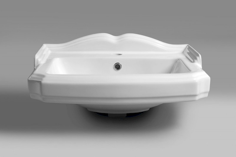 ANTIK keramické umyvadlo, 58x47cm, bílá AK102