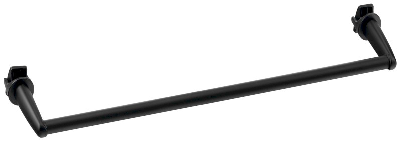 Sušák ručníků na otopná tělesa 46cm rovný, černá mat IDR-50B