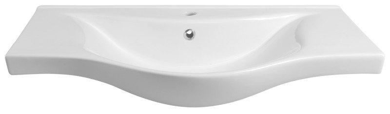 ZARA 80 keramické umyvadlo nábytkové 79,5x46cm, bílá 10080