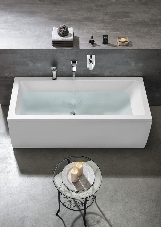 MIMOA obdélníková vana 170x80x39cm, bílá 71713