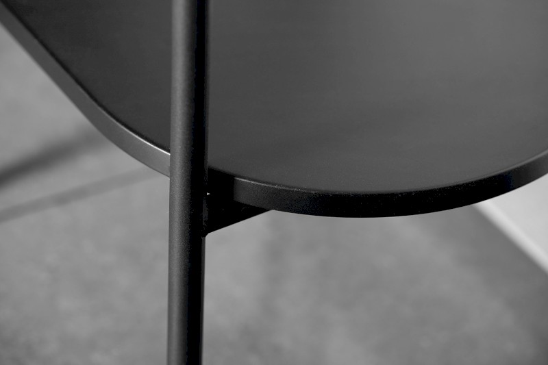 PUNO podstavec pod umyvadlo 400x820x360mm, černá SKA570-2