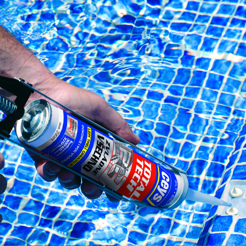 TOTAL TECH EXPRESS, lepidlo a tmel, 290ml, bílá 42507216