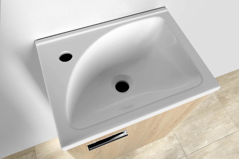 ZOJA/KERAMIA FRESH umyvadlová skříňka 40x50x32cm, dub platin 51048DP