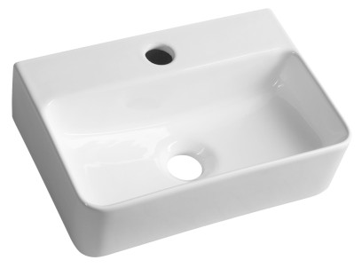 GERDA keramické umývátko, 36x25cm, bílá AR362