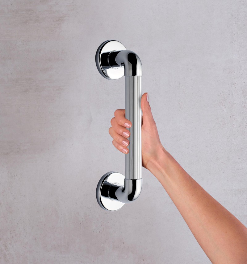 Pevnostní madlo plastové, 300mm, chrom A1013037