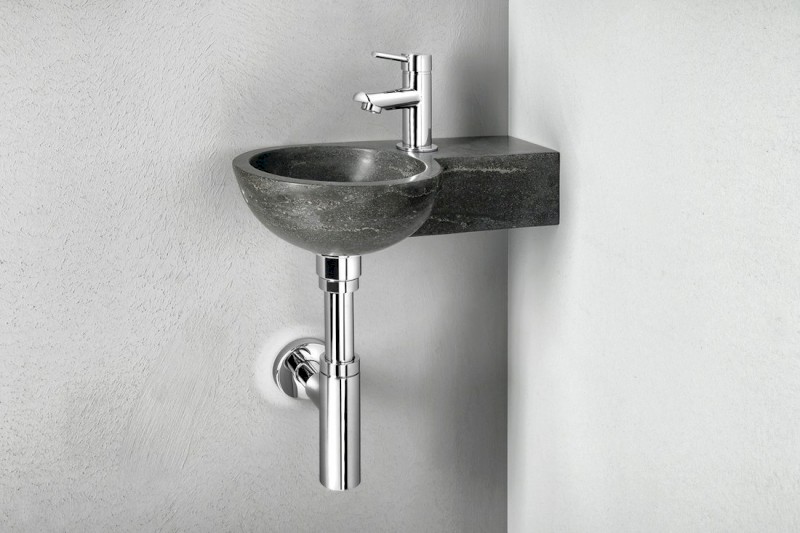 BLOK kamenné umývátko 40x23cm, antracit 2401-32