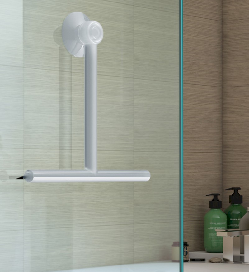 GUMMY stěrka do sprchy, bílá mat 264102