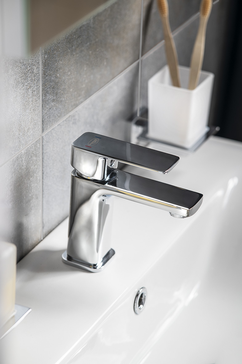 FACTOR stojánková umyvadlová baterie, chrom FC103