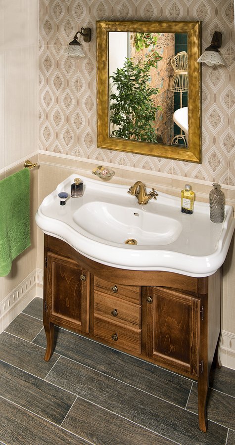 RETRO keramické umyvadlo 100x54,5cm, bílá 105001