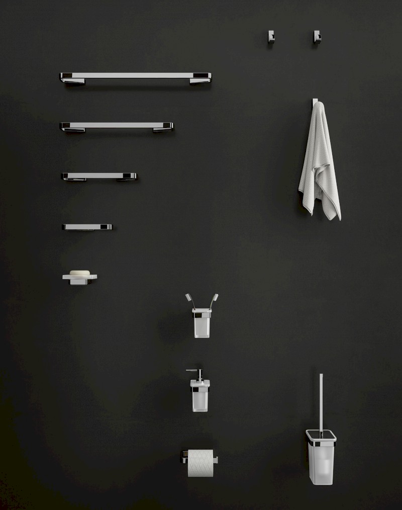 SAMOA držák toaletního papíru, chrom A82413