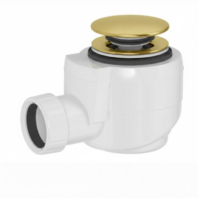 Vanová výpust DN40, click-clack, zlato mat 71714GB