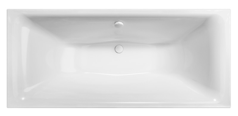 KALDERA SLIM obdélníková vana 180x80x40cm, bílá 60611S