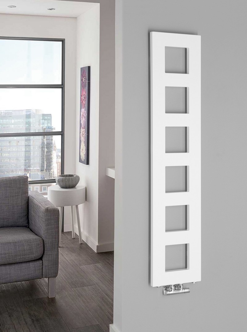 BLOCK otopné těleso 280x1330 mm, bílá mat IR183