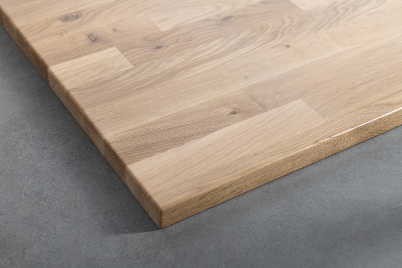 WOODY deska 900x28x500mm, masiv přírodní dub WD090-70