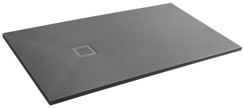 TRENECA vanička z litého mramoru s možností úpravy rozměru, 150x80cm, šedá mat 84305.31