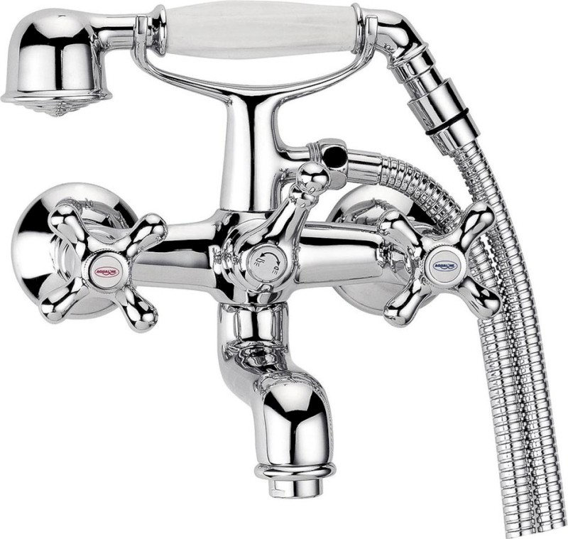 VICTORIA nástěnná vanová baterie kompletní, chrom VC10