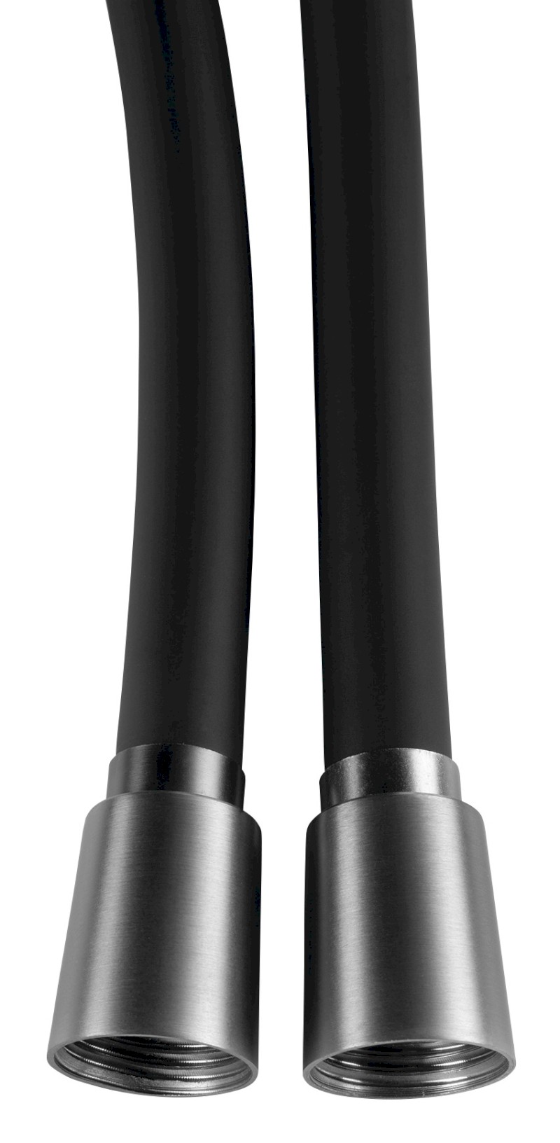 NOPEL plastová sprchová hadice, 150cm, černá mat 11076