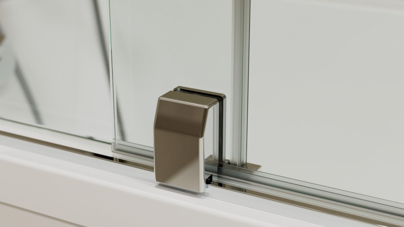 ROLLS vanová zástěna 1000x1500mm, čiré sklo BS-R100