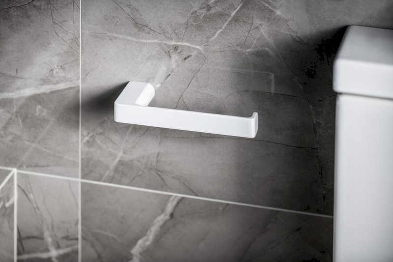 PIRENEI držák toaletního papíru, bílá mat PI2402