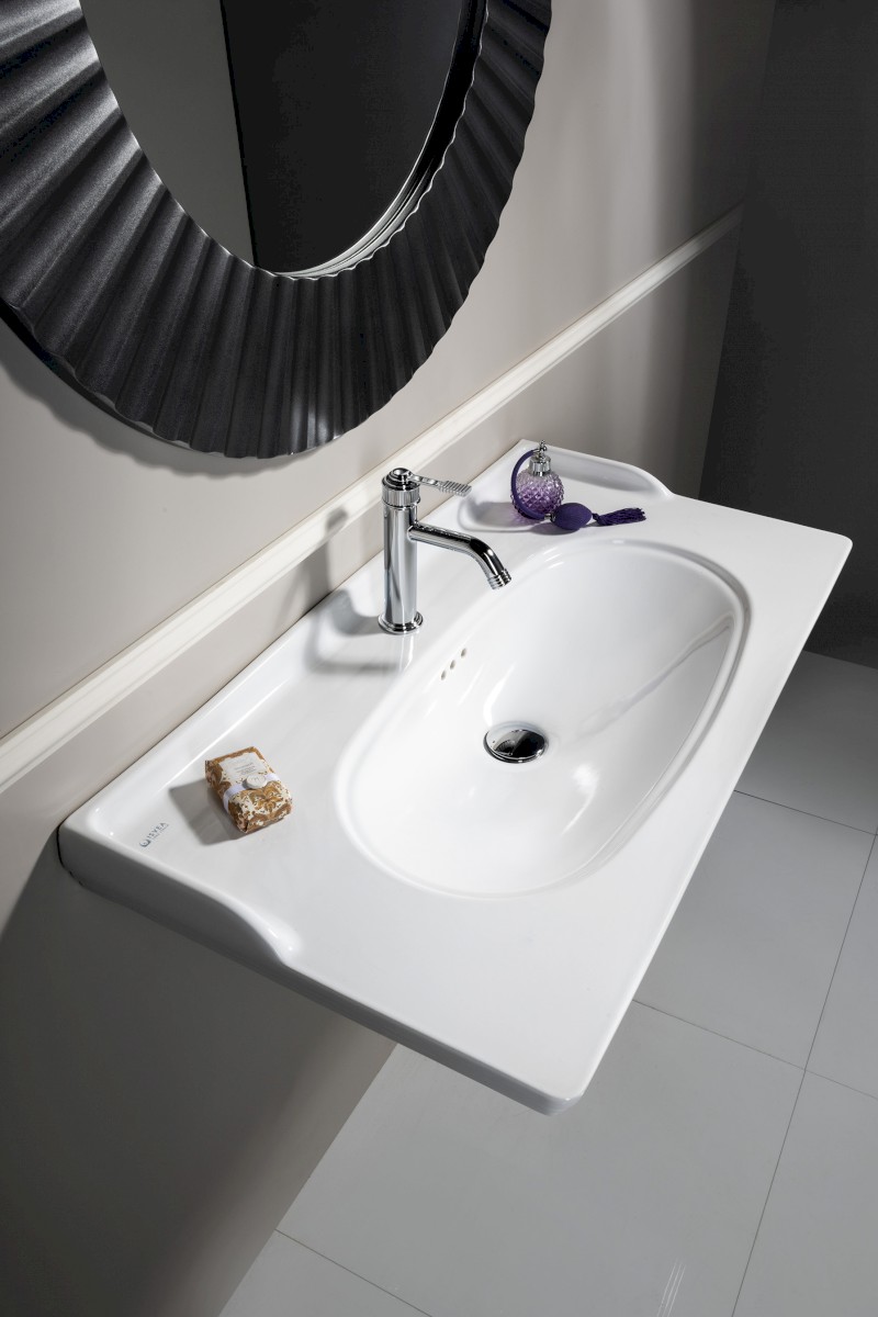 STELLA keramické umyvadlo 90x46,5cm, bílá 10ST50090