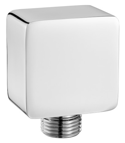 Vývod sprchy, 48x48mm, chrom SC331