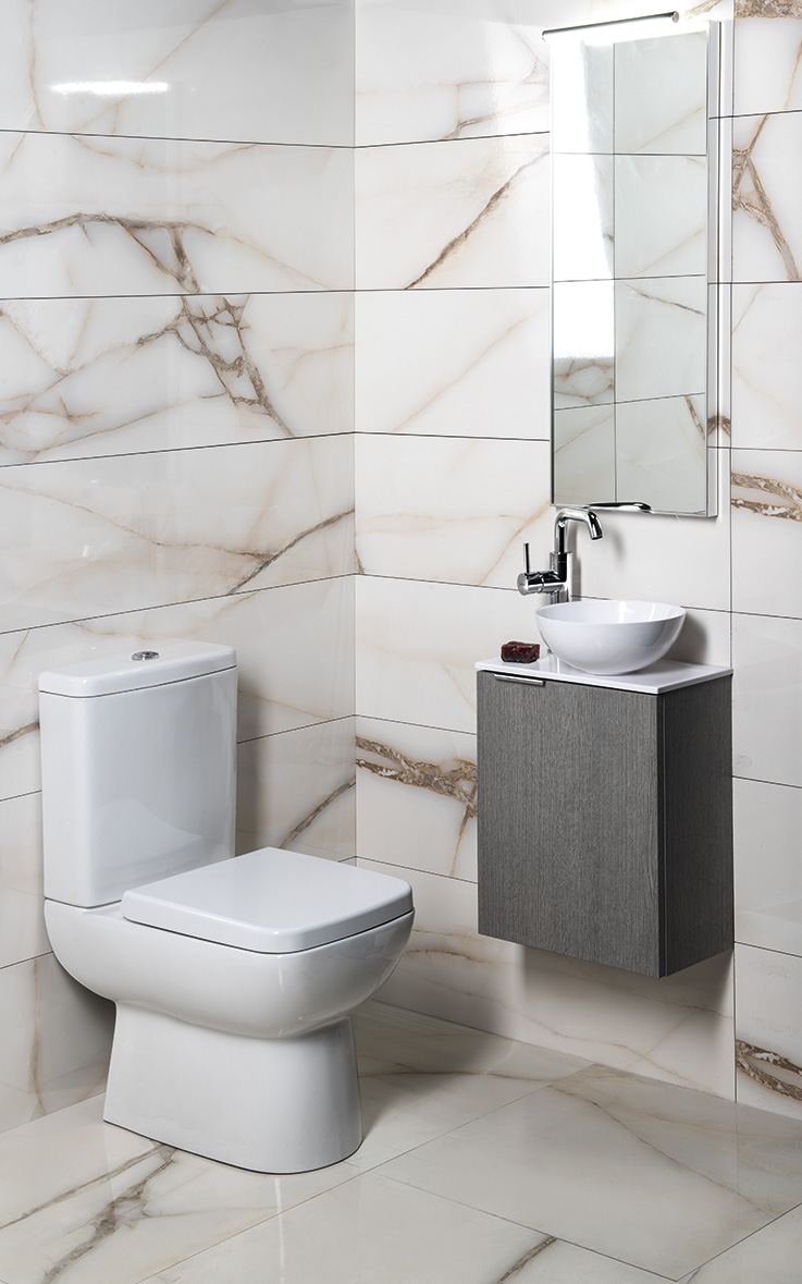 LATUS X umyvadlová skříňka 39,4x50x22cm, dub cuneo LT110-2525