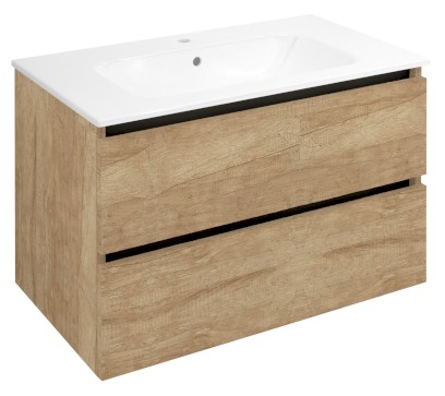 EZARA umyvadlová skříňka 79,8x52x46cm, dub alabama EZ801-2222