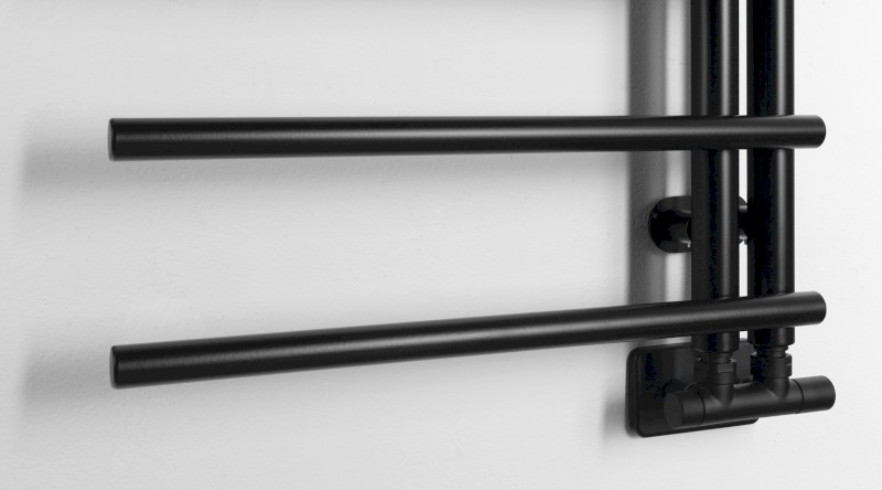 JUSTINA otopné těleso 500x1246 mm, černá mat IR546B