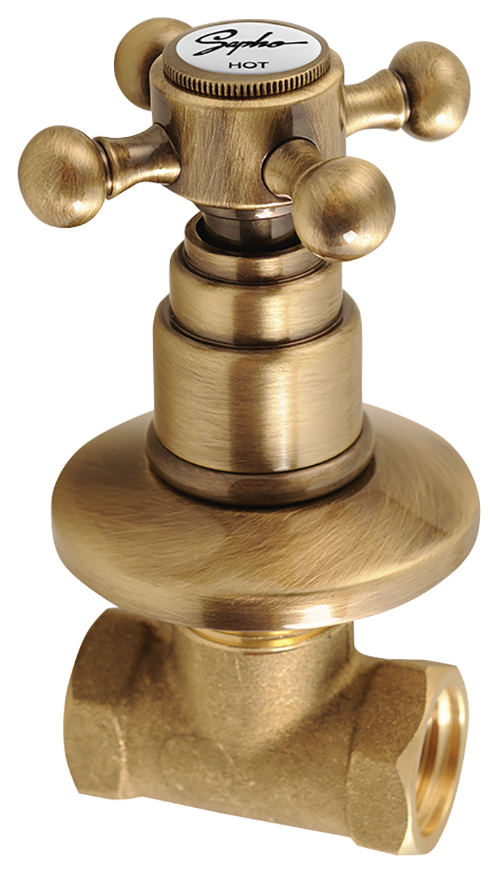 ANTEA podomítkový ventil, studená, bronz 3056C