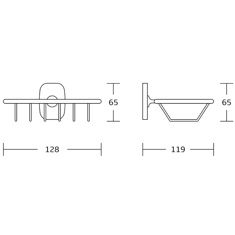 RUMBA mýdlenka drátěná RB103