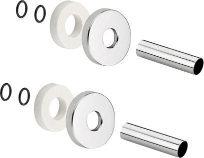 Set krycích rozet, chrom CP6035