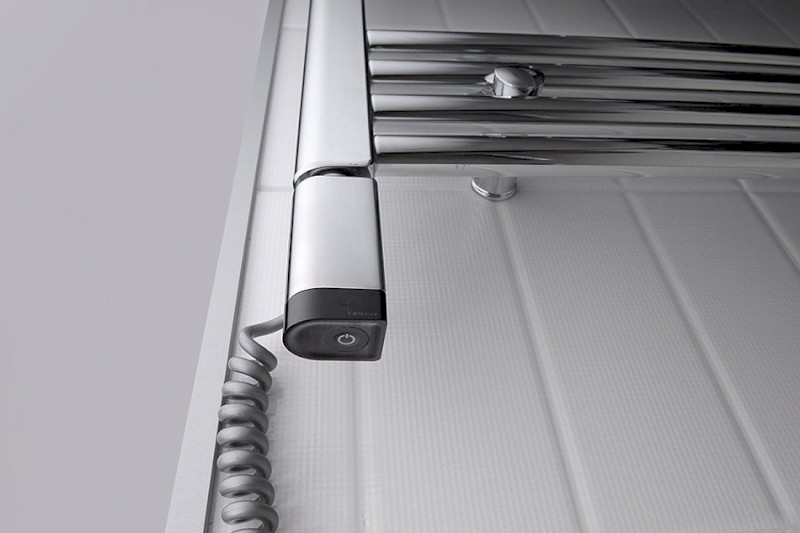 ONE D topná tyč s termostatem, 400 W, levá, chrom ONE-DL-C-400