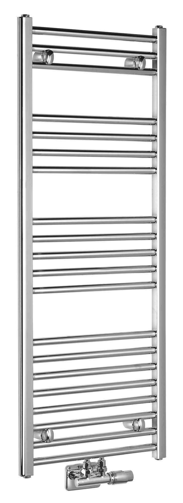 ALYA otopné těleso rovné 400x1188mm, středové připojení, chrom LLS308