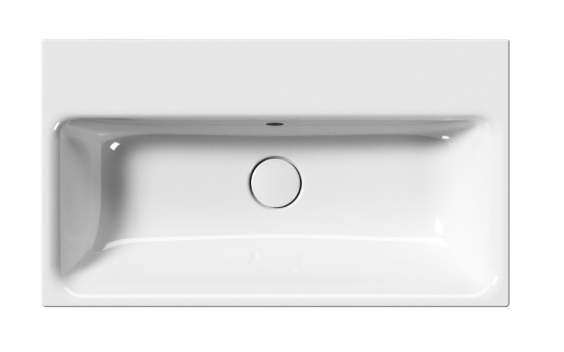NUBES keramické umyvadlo 70x40cm, bez otvoru, bílá ExtraGlaze 9687011