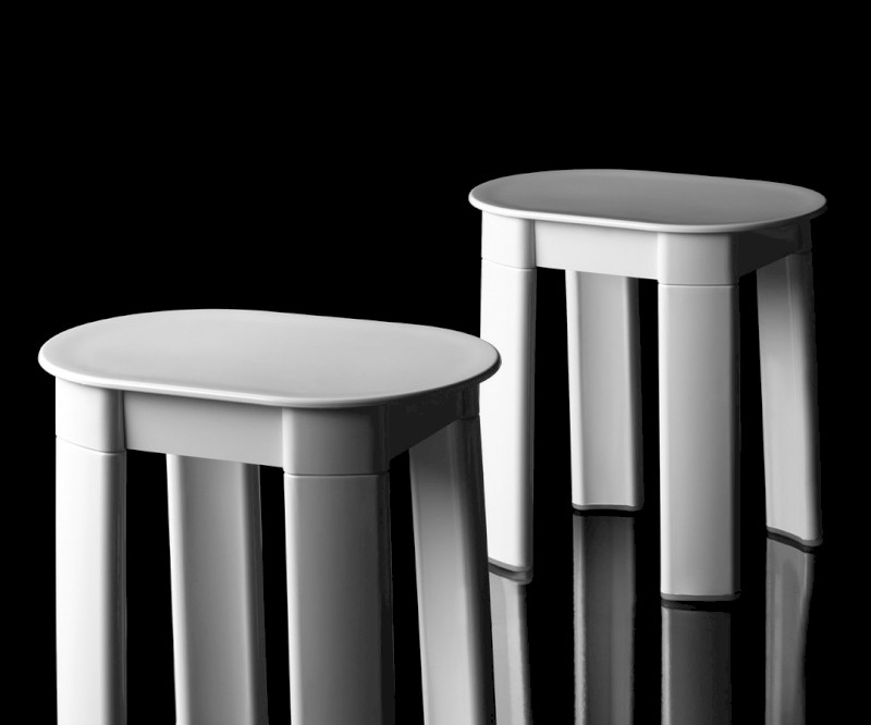 TETRA koupelnová stolička 42x41x27cm, bílá 2872