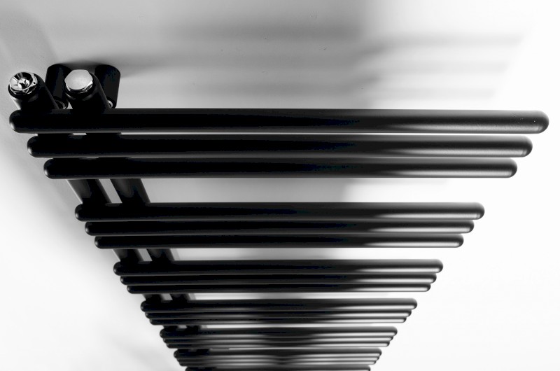 POSEIDON otopné těleso 550x1340mm, černá mat PS513B