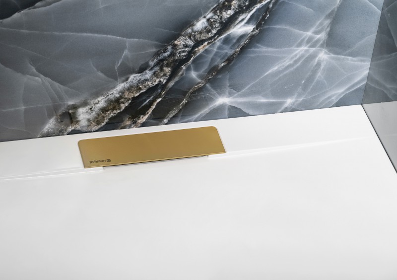 KAZUKO vaničkový sifon, DN40, krytka zlato mat 26347