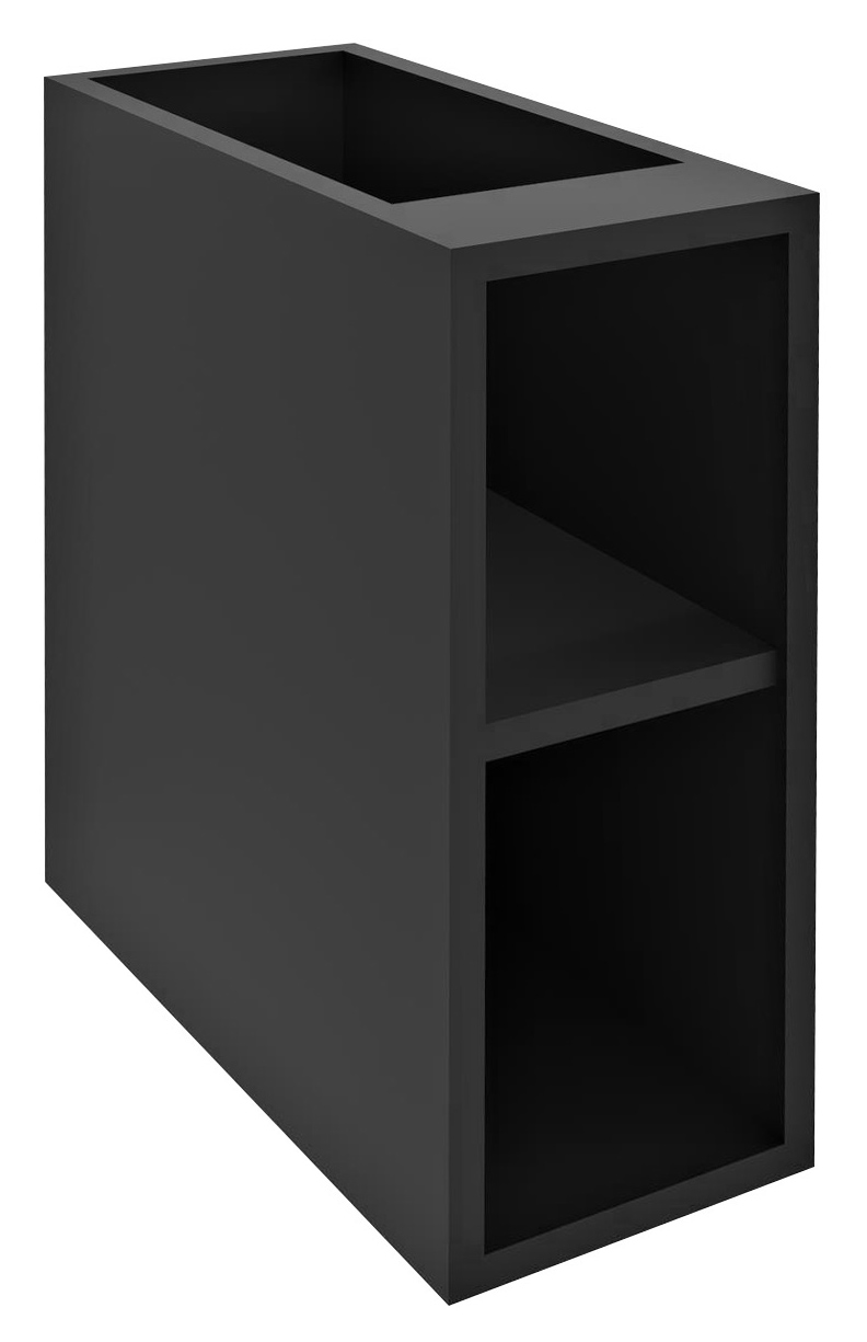 ODETTA skříňka spodní policová 20x50x43,5cm, antracit matný DT200-3434