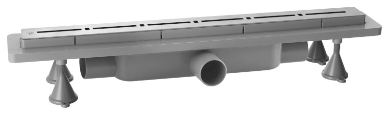 RENOVA ECO LINE podlahový žlab s nerezovým roštem, L-740, DN40 4943.904.8C