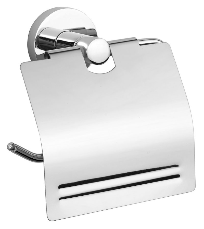 SAMBA držák toaletního papíru s krytem, chrom SB107