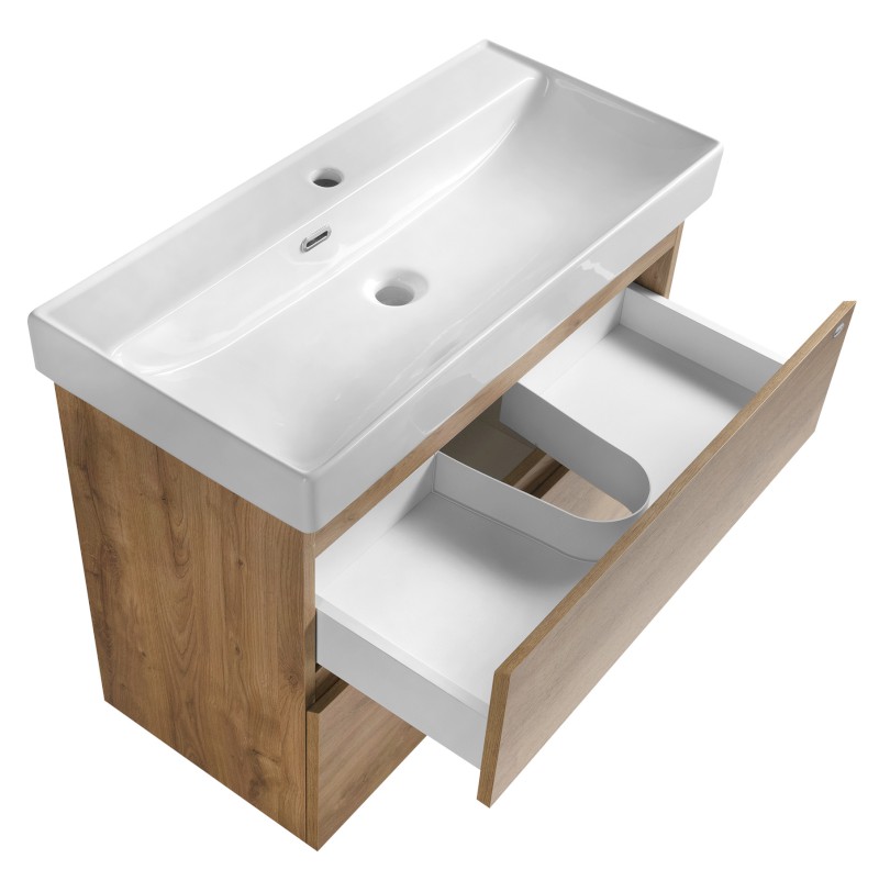 ALTAIR umyvadlová skříňka 76x60x37cm, dub emporio AI388