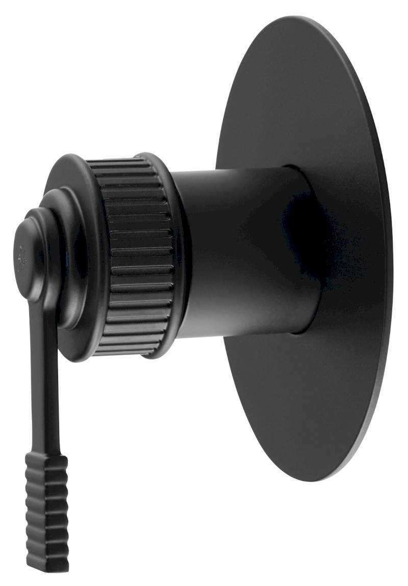 VERSI podomítková sprchová baterie, 1 výstup, černá mat RV041/15