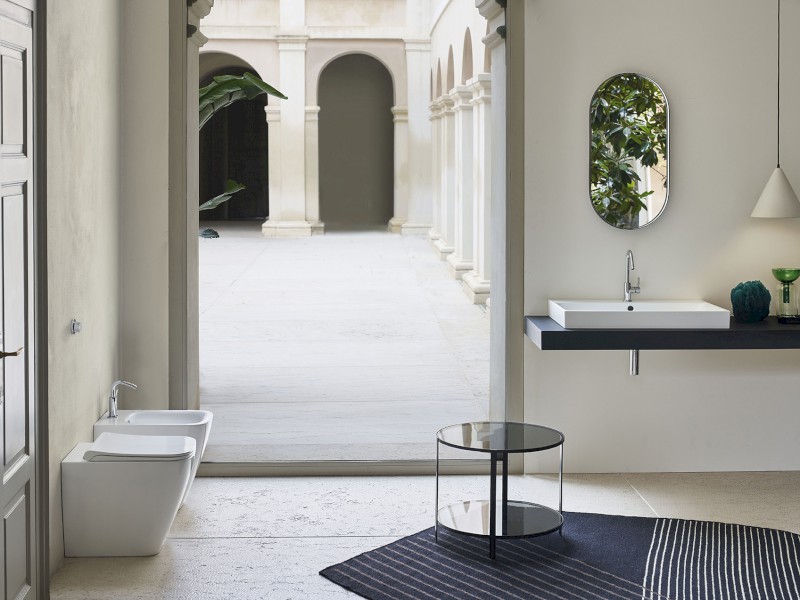 NUBES keramické umyvadlo 80x50cm, bílá ExtraGlaze 9622111