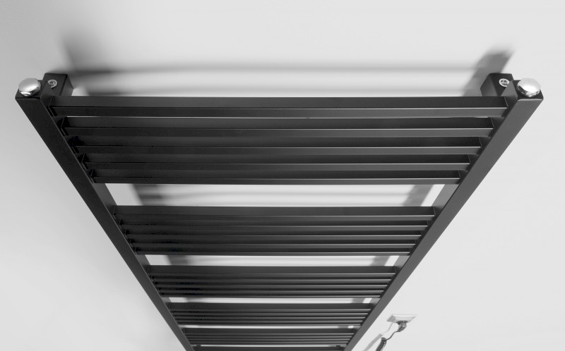 METRO-E elektrické otopné těleso rovné 600x1620 mm, 800 W, černá mat ME616B