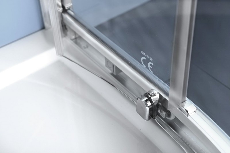 EASY čtvrtkruhová sprchová zástěna 1200x900mm, L/R, čiré sklo EL2715